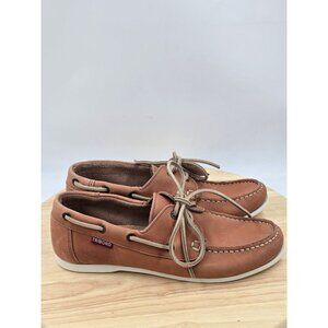 NWT Decathlon Tribod Womens Leather Jasper Boat Shoes water resistant Size 9.5